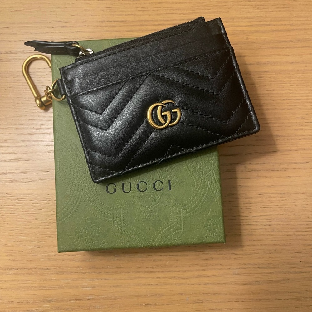 Gucci Marmont Keychain Wallet